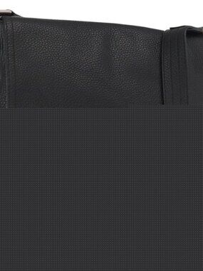 Authentic BALLY Shoulder Bag Leather Black